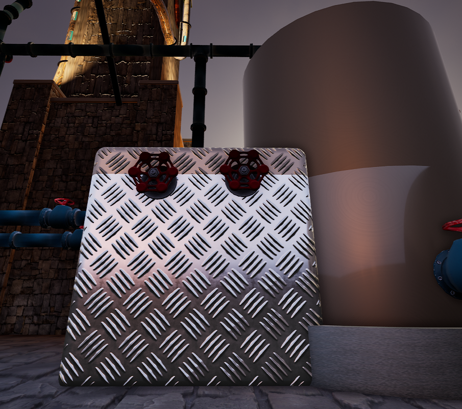 Iconic Half-Life red valve